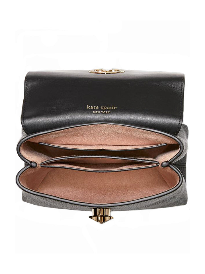 Kate-Spade-PXRUA629-Romy-Leather-Mini-Top-Handle-Satchel-Black-Balilene-dalam