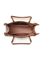 Kate Spade PXRUB269 Flower Jacquard Market Medium Tote Pink Multi