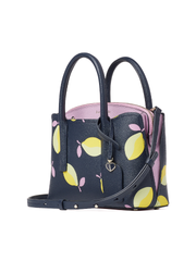 Kate-Spade-PXRUB328-Margaux-Lemons-Mini-Satchel-Blue-Multi-Balilene-samping