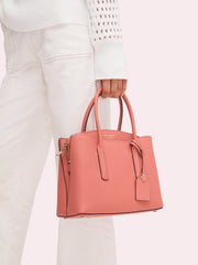 Kate Spade Pxrua161 Medium Satchel Margaux Peachy