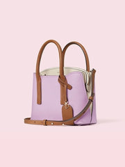 Kate Spade Pxrua540 Margaux Mini Satchel Violet Brown
