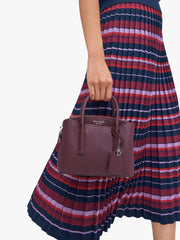 Kate Spade PXRUA540 Mini Margaux Satchel Deppcherry