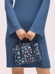 Kate Spade Pxrub028 Margaux Mini Satchel Party Floral Blazerblue Multi