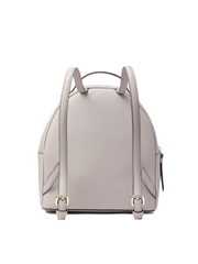 Kate Spade WKRU5674 Star Bright Owl Tomi Gray Leather Backpack