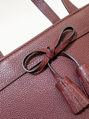 Kate-Spade-WKRU5775-Hayes-Small-Satchel-Bag-In-Cherrywood-Balilene-detail