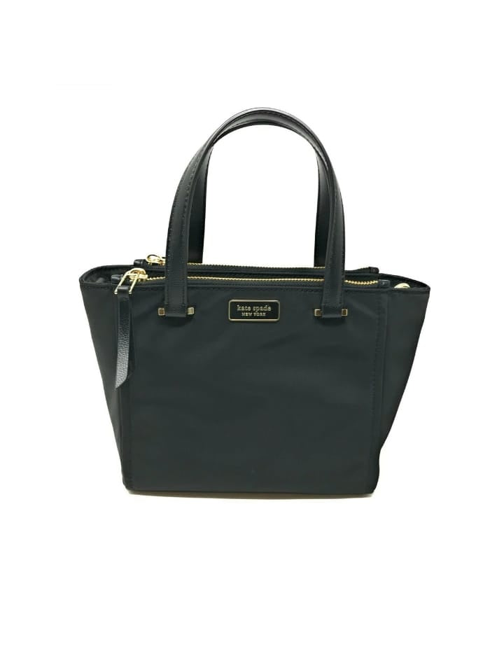 Kate-Spade-WKRU5917-Dawn-Small-Satchel-Nylon-Bag-Black-depan
