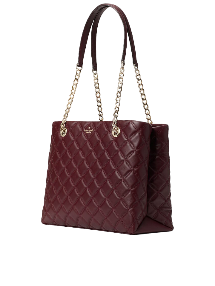 Kate Spade WKRU7073 Natalia Tote Cherrywood Balilene