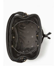 Kate Spade WKRU00075 Natalia Small Bucket Quilted Leather Black
