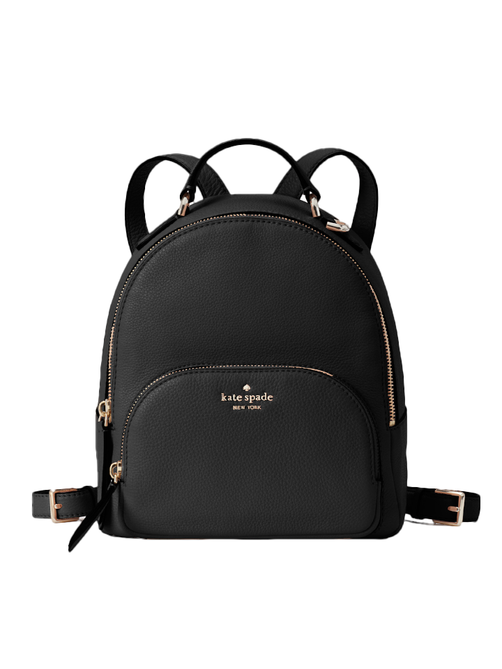 Kate-Spade-Wkru5946-Jackson-Medium-Backpack-Black-Balilene-depan