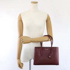 Kate Spade WKRU6114 Eva Small Top Zip Satchel Cherrywood