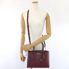 Kate-Spade-Wkru6114-Eva-Small-topzip-Cherrywood-onmodel