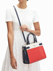 Kate Spade Wkru6952 Staci Colorblock Medium Satchel