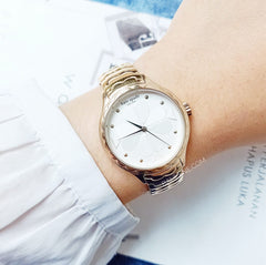 Kate Spade KSW1504 New York Rosebank Three-hand Scallop Rose Gold-tone Stainless Steel Watch