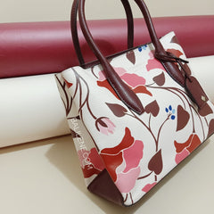 Kate Spade Wkru7011 Eva Small Top Zip Satchel Nouveanu Bloom Multi