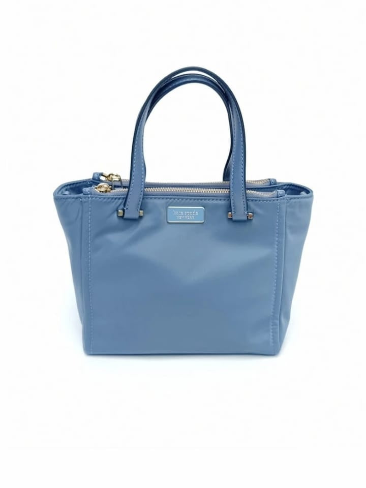 Kate Spade WKRU5917 Dawn Small Satchel Nylon Bag Consellblu – Balilene