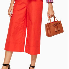 Kate Spade Wkru5718 Hayes Street Mini Satchel Crossbody Warm Gingerbread Red Bag