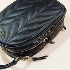 Kate Spade Wkru6164 Briar Lane Quilted Mini Convertible Backpack Black