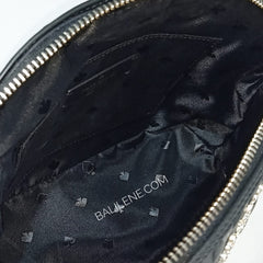 Kate Spade Wkru6770 Dome Large Crossbody Hollie Spade Clover Geo Emboss Black