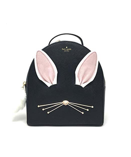 Kate Spade Wkru4758 Backpack Rabbit Sammi Black