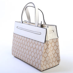 Kate Spade Wkru5877 Hayes Bee Embellished Small Satchel Natural