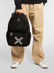 Kenzo-Sport-Logo-Backpack-Black-Balilene-onmodel1