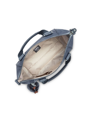 Kipling Classic Amiel Medium Handbag Foggy Grey