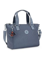 Kipling Classic Amiel Medium Handbag Foggy Grey