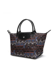 Longchamp L1512649 Navy Le Pliage Medium Top Handle Bag