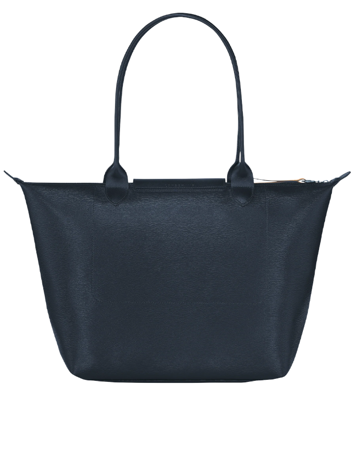 Longchamp Le Pliage City Medium Shoulder Bag Navy Balilene