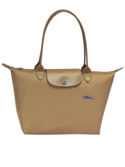 Longchamp Le Pliage Club Shoulder Bag Medium Beige/Khaki