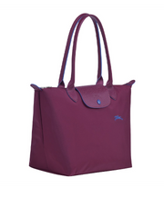 Longchamp Le Pliage Club Shoulder Bag Medium Plum