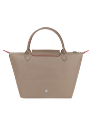 Longchamp Le Pliage Club Small Top Handle Bag Beige