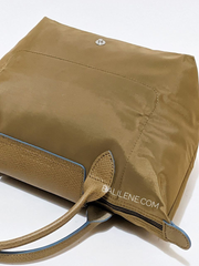 Longchamp Le Pliage Club Small Top Handle Bag Khaki