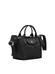 Longchamp-Le-Pliage-Energy-Extra-Small-Top-Handle-Bag-Black-Balilene-samping