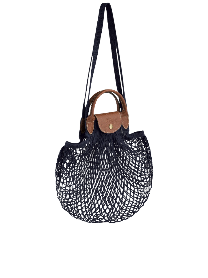 gambar-samping-Longchamp-Le-Pliage-Filet-Top-Handle-Bag-Navy