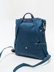 Longchamp Le Pliage Green Backpack Navy
