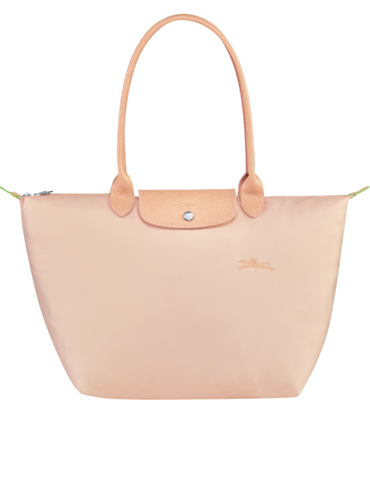 Longchamp Le Pliage Green Large Shoulder Bag Fleurs