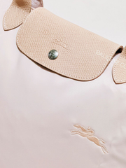 Longchamp Le Pliage Green Large Shoulder Bag Fleurs