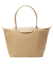 Longchamp Le Pliage Large Shoulder Bag Gold