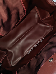 Longchamp Le Pliage Neo Medium Top Handle Bag Grape/Raisin