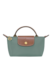 Longchamp-Le-Pliage-Original-Pouch-Cypress-Balilene-depan
