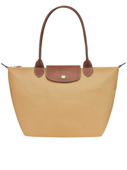 Longchamp-Le-Pliage-Original-Shoulder-Bag-Miel-Balilene-depan