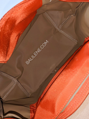 Longchamp Le Pliage Original Small Top Handle Bag Orange