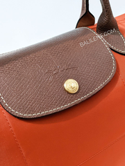 Longchamp Le Pliage Original Small Top Handle Bag Orange