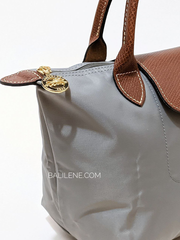 Longchamp Le Pliage Original Top Handle Bag Small Turtledove