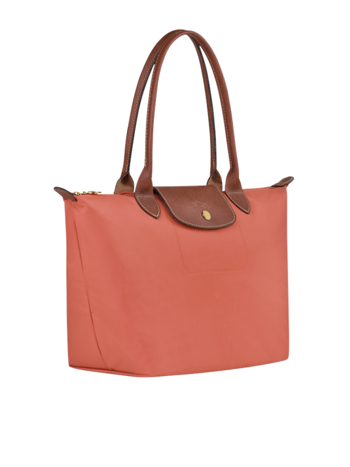 Longchamp-Le-Pliage-Original-With-Recycled-Fabric-Tote-Bag-Blush-Balilene-samping