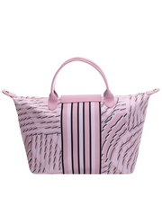 Longchamp Le Pliage Neo Medium Top Handle Bag Pastel Pink