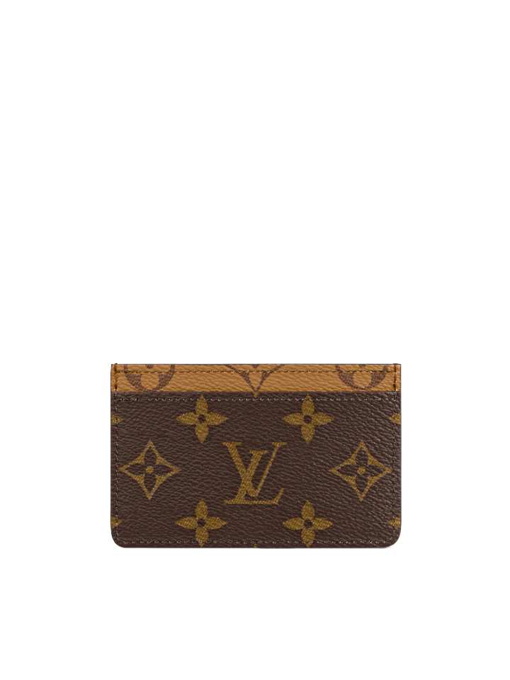 Louis Vuitton M69161 Card Holder Monogran Reverse Canvas Brown