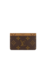 Louis Vuitton M69161 Card Holder Monogran Reverse Canvas Brown