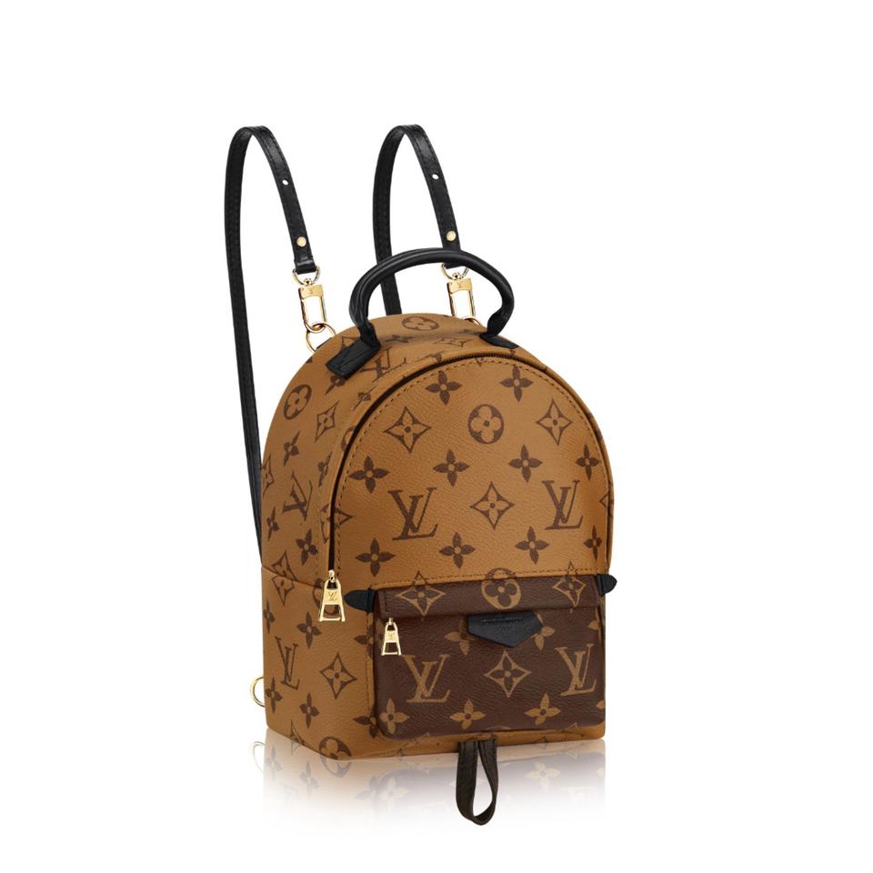 Louis Vuitton M42411 Palm Springs Backpack Mini Monogram Reverse Canva –  Balilene